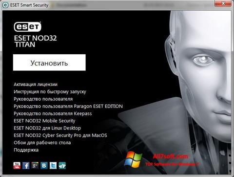 Screenshot ESET NOD32 Titan for Windows 7