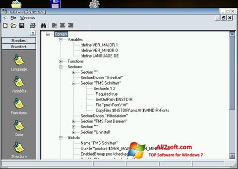 Screenshot NSIS for Windows 7