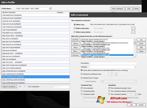 Screenshot Voice Attack for Windows 7