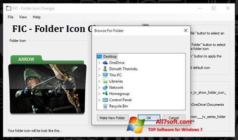 Screenshot Icon Changer for Windows 7