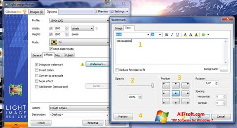 Screenshot Light Image Resizer for Windows 7