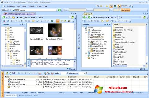 Screenshot SmartFTP for Windows 7