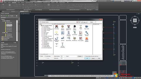 Screenshot AutoCAD Electrical for Windows 7