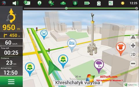 Screenshot Navitel Navigator for Windows 7