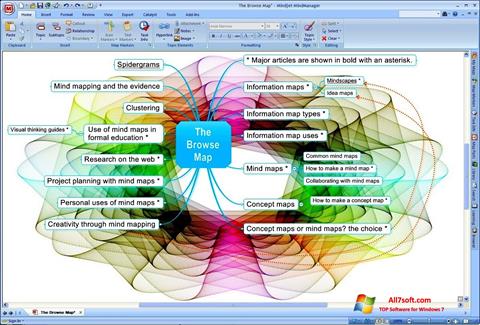 Screenshot MindManager for Windows 7