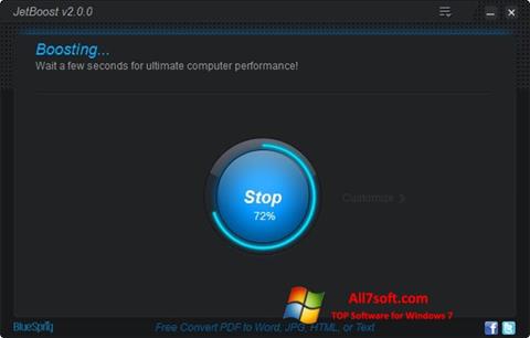 Screenshot JetBoost for Windows 7
