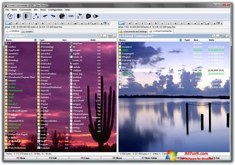 Screenshot Unreal Commander for Windows 7