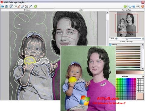 Screenshot AKVIS Coloriage for Windows 7