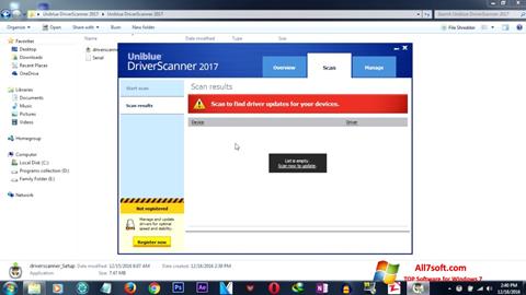 Screenshot DriverScanner for Windows 7