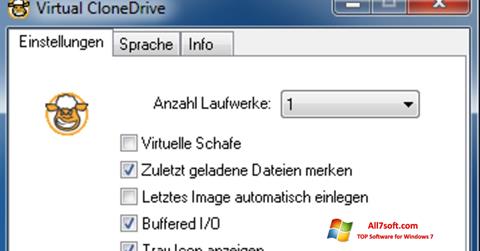 Screenshot Virtual CloneDrive for Windows 7