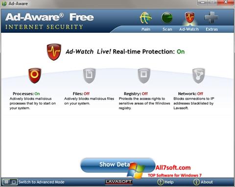 Screenshot Ad-Aware for Windows 7