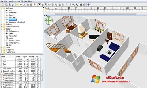 Screenshot FloorPlan 3D for Windows 7