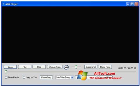 Screenshot AMR Player for Windows 7