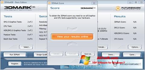 Screenshot 3DMark06 for Windows 7