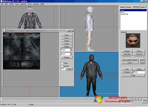 Screenshot MilkShape 3D for Windows 7