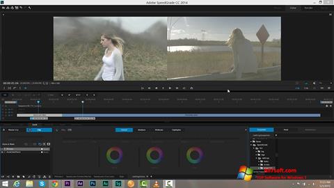 Screenshot Adobe SpeedGrade for Windows 7