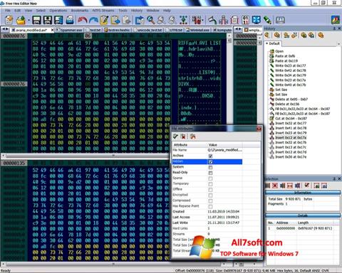 Screenshot Hex Editor Neo for Windows 7