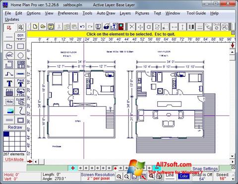 Screenshot Home Plan Pro for Windows 7