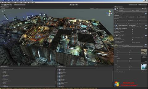 Screenshot Unity 3D for Windows 7