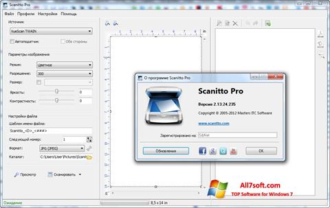 Screenshot Scanitto Pro for Windows 7