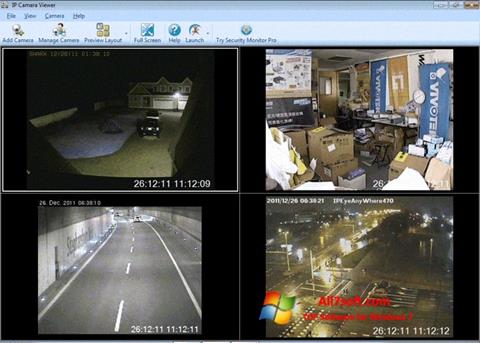 Screenshot IP Camera Viewer for Windows 7