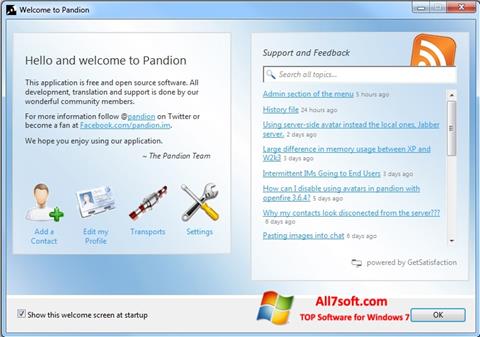 Screenshot Pandion for Windows 7