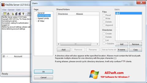 download filezilla server for windows 7 free