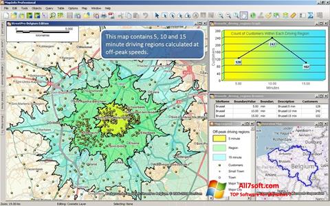 Screenshot MapInfo Professional for Windows 7