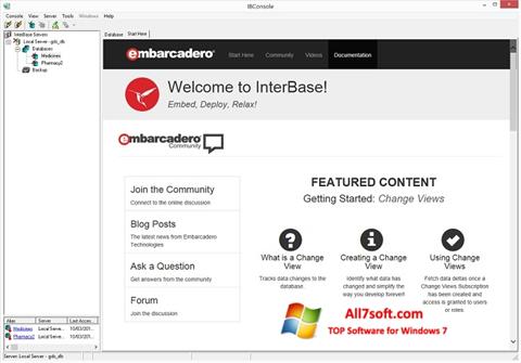 Screenshot InterBase for Windows 7