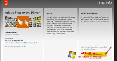 Screenshot Shockwave Player for Windows 7