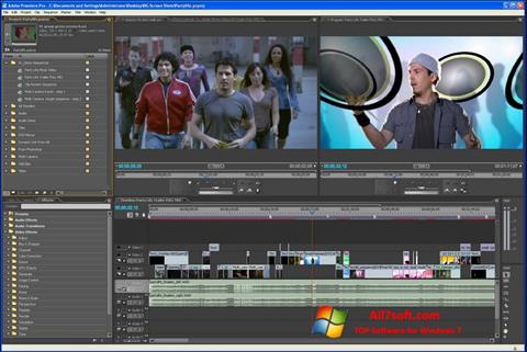 Screenshot Adobe Premiere Pro for Windows 7