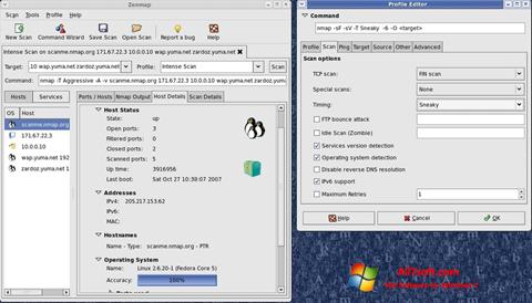 Screenshot Nmap for Windows 7