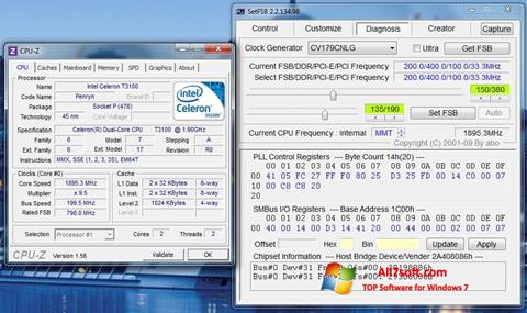 Screenshot SetFSB for Windows 7