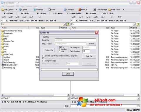 Screenshot File Master for Windows 7