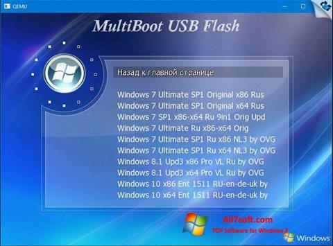 Screenshot MultiBoot USB for Windows 7