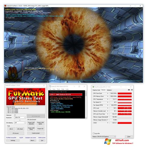 Screenshot FurMark for Windows 7