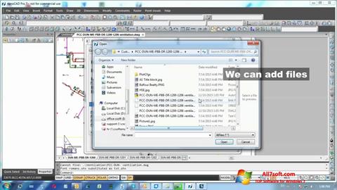 Screenshot nanoCAD for Windows 7
