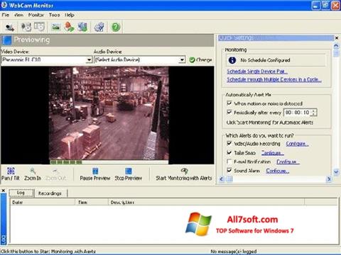 Screenshot WebCam Monitor for Windows 7