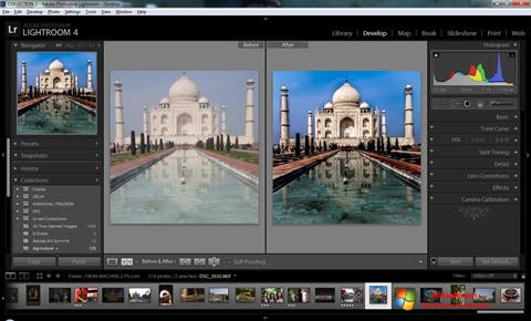 Screenshot Adobe Photoshop Lightroom for Windows 7