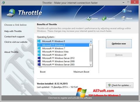 Screenshot Throttle for Windows 7
