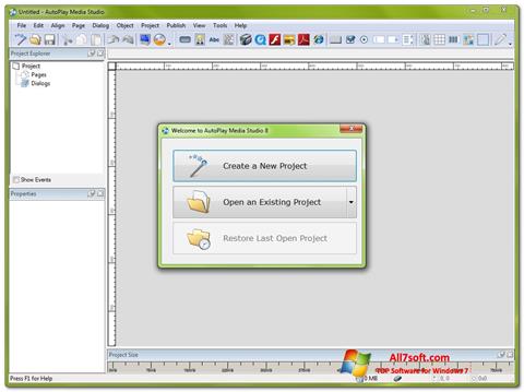 Screenshot AutoPlay Media Studio for Windows 7