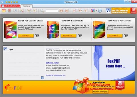 Screenshot VSD Viewer for Windows 7