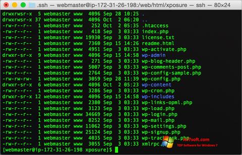 Screenshot Wget for Windows 7