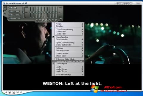 Screenshot Crystal Player for Windows 7