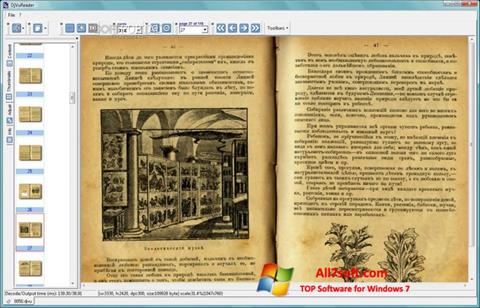 Screenshot DjVu Reader for Windows 7