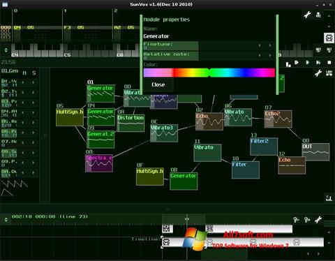 Download SunVox for Windows 7 (32/64 bit) in English