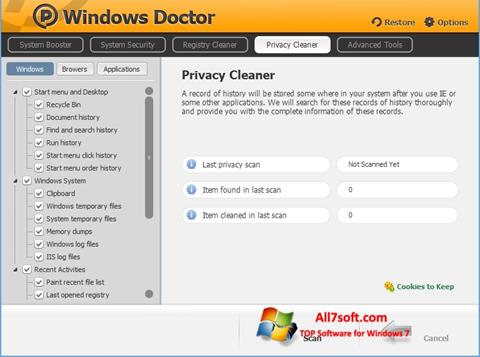 Screenshot Windows Doctor for Windows 7