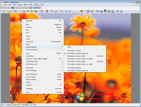Screenshot XnView for Windows 7