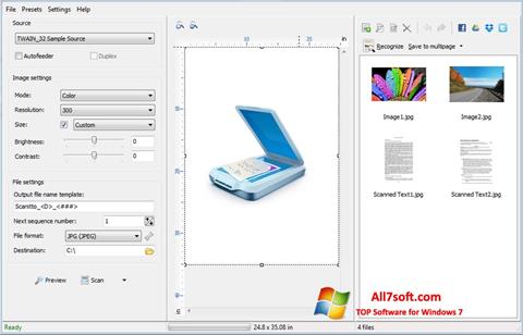 Screenshot WinScan2PDF for Windows 7