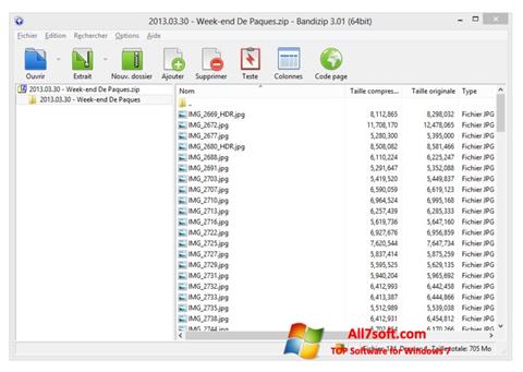 Screenshot Bandizip for Windows 7